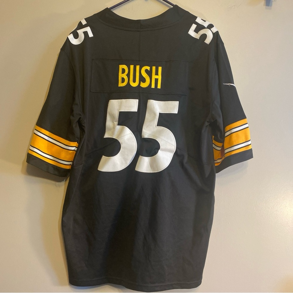 Devin Bush Pittsburgh Steelers Men’s Sz L Nike On Field Jersey